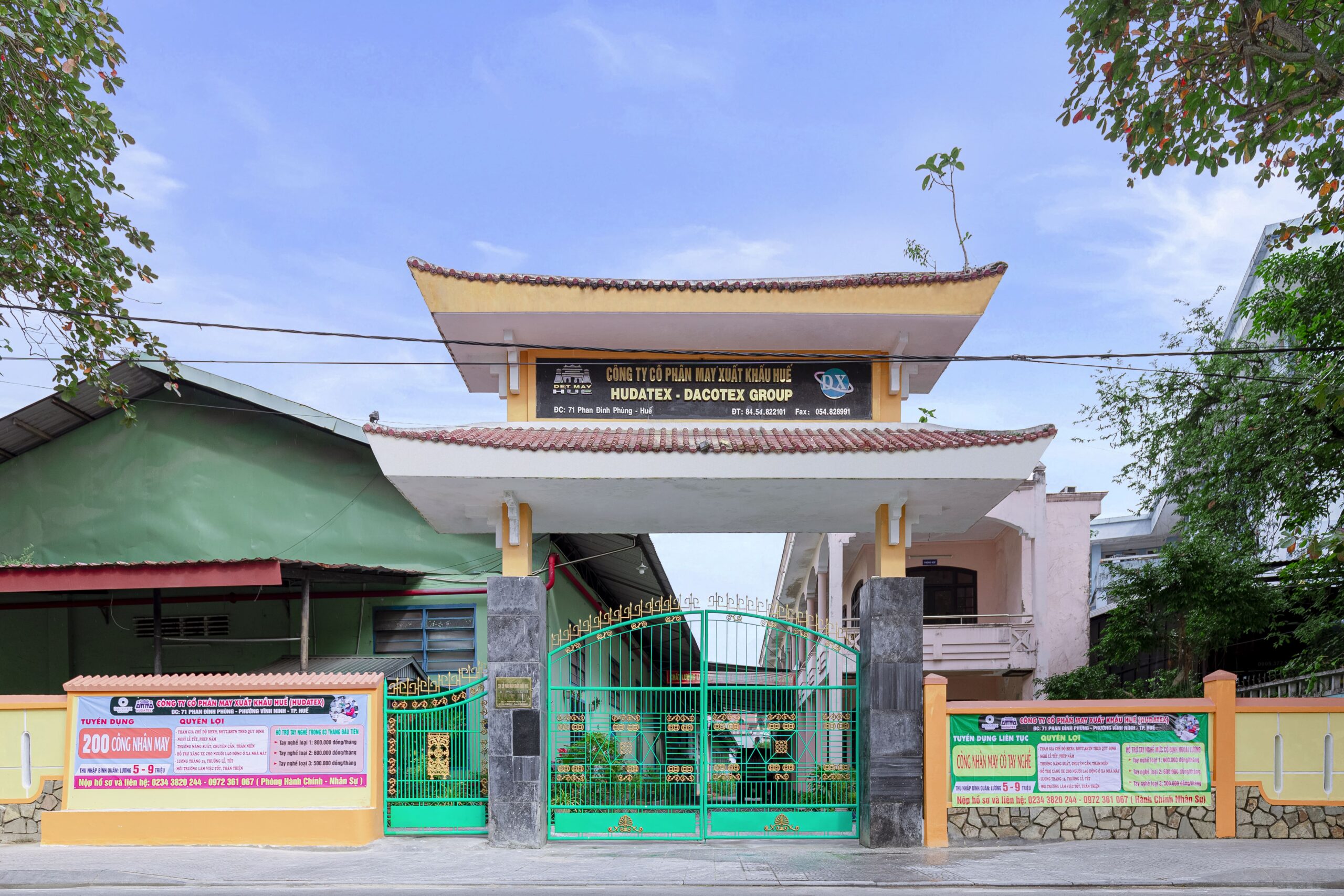 2. HUE – HUDATEX FACTORY