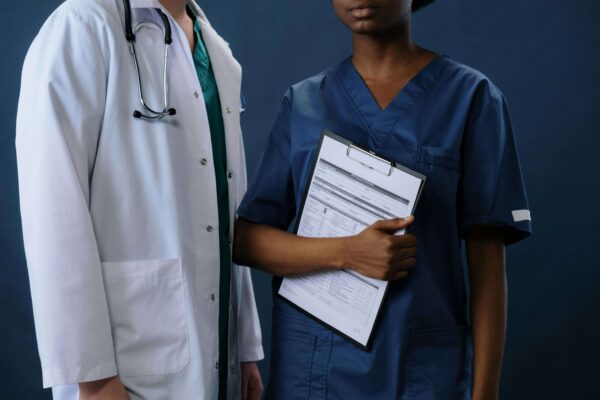 samples of healthcare workwear for nurse practitioner uniform and combat medic uniform