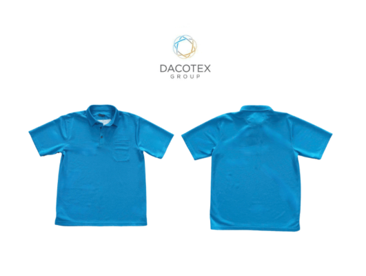 a golf shirt sample showcasing Dacotex skill as top golf shirt manufacturers