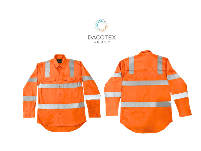 hi vis reflective work shirt