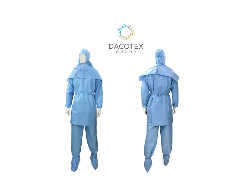 hospital disposable surgical coverall